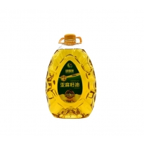 绿循环亚麻籽油（ 纯胡麻油 ) 物理压榨食用油5L / 桶（包邮）
